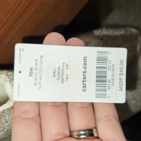 NWT Carter's Dress - Picture 8 of 8